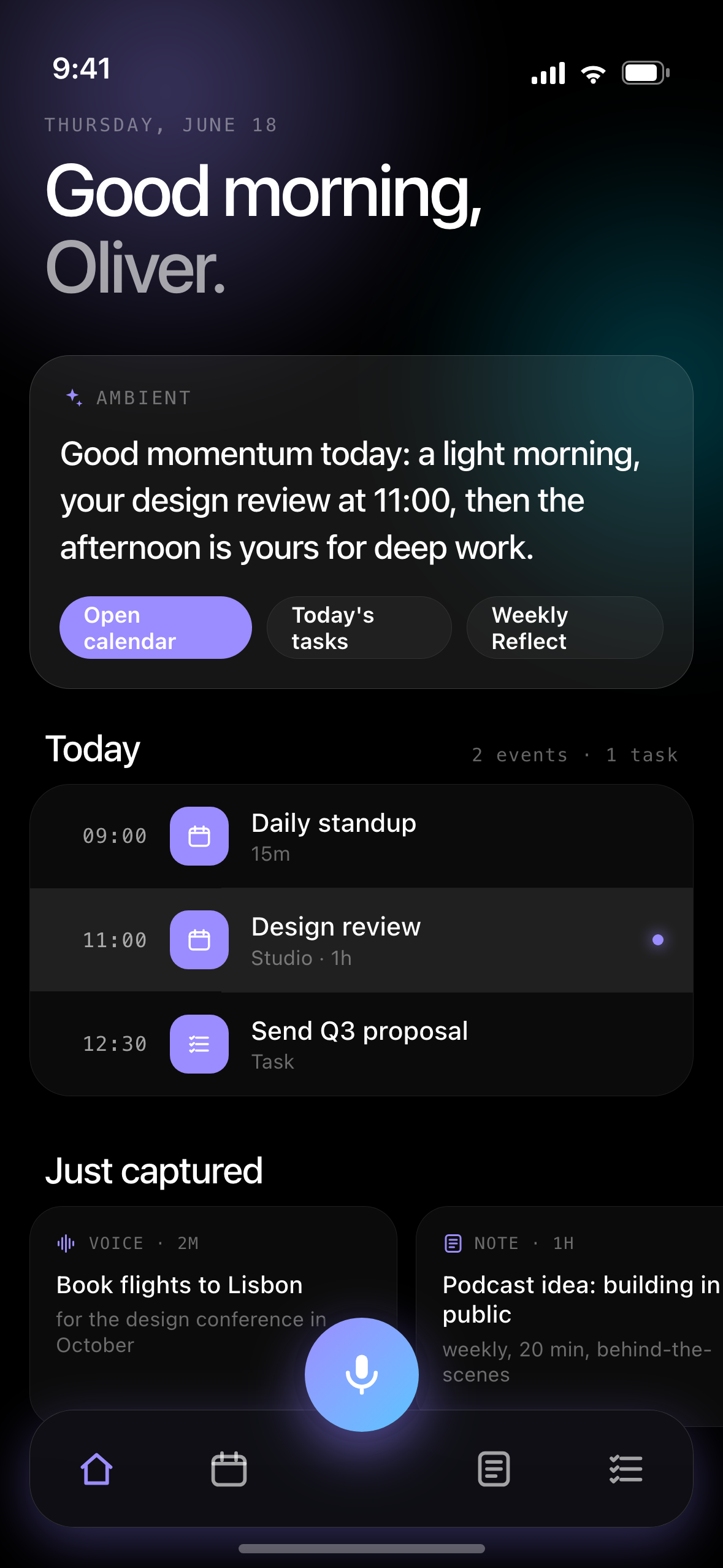 Daydeck app